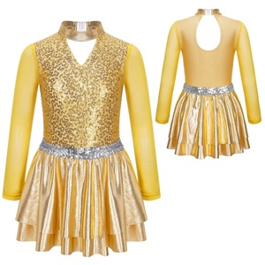 <span class=keywords><strong>Vestido</strong></span> de Baile de Salón para Niñas de 6 a 16 Años, Ropa Elegante para Práctica, Actuación en Escenario, <span class=keywords><strong>Ballet</strong></span>, Fiesta, Competencia y Uso al Aire Libre - Product Image 2