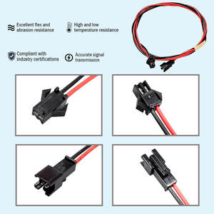 ปรับแต่งขั้วต่อ SMR 2.5 มม. แบบ 2 พิน ตัวผู้ และตัวเมีย SMP 2.5 มม. พร้อมชุดสายเคเบิล - Product Image 2