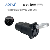 Adaptateur AOTAI de type 2 V2L, prise de courant chinoise pour véhicule, chargeur EV 16A, protection IP54 GB/T, 3,5 kW, 110-250 V