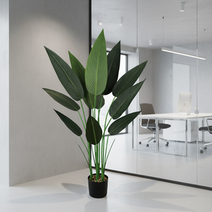Decoración y Accesorios Ecológicos para Bodas, Árbol Artificial de Ave <span class=keywords><strong>del</strong></span> Paraíso, Plantas Artificiales de Plástico para Decoración <span class=keywords><strong>del</strong></span> Hogar y Hoteles - Product Image 2