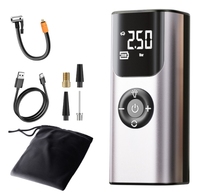 Compresseur d'Air Portable 12V CC 150 PSI Sans Fil avec Double Affichage, Gonfleur de Pneus pour Voitures, Motos, Vélos et Ballons