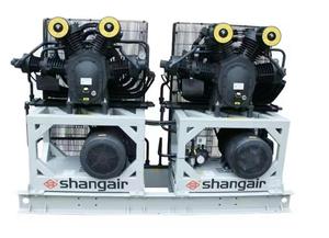 Compresseur d'air à piston Shang air série 34SH 15kw 3.0Mpa 20HP 25HP avec boîtier de commande électrique - Product Image 5