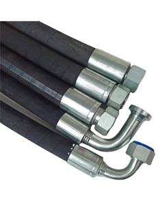 LT1216 150PSI selang minyak karet 8mm, warna hitam bahan suhu asal ukuran kerja abu-abu malas - Product Image 4
