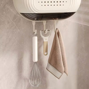 Porta Cubiertos de Pared, Organizador de Cuchillos, Tenedores y Cucharas, Transpirable y Antideslizante - Product Image 5