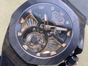 Super quality Waterproof mechanical Tourbillon movement Carbon Ceramic Concept Skeleton watch 42mm RM factory - Product Image 4