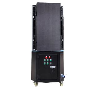 JCT CRS150 P3.91 Pantalla giratoria creativa Pantalla LED para interiores/exteriores Publicidad Publicar cartelera LED Estuche de vuelo portátil - Product Image 4