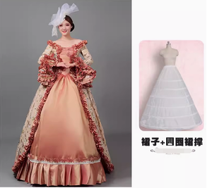 Costume baroque pour femmes, <span class=keywords><strong>robe</strong></span> de bal <span class=keywords><strong>Marie</strong></span>-<span class=keywords><strong>Antoinette</strong></span> brodée en 3D, Renaissance, grande taille, <span class=keywords><strong>robe</strong></span> victorienne du XVIIIe siècle, sur mesure - Product Image 5