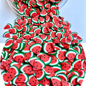 Tranches de pâte polymère 5 mm aux couleurs citronnées et aux fruits mélangés, souples, pour nail art, remplissage de résine époxy, fabrication artisanale DIY, emballage en sac, vente en gros - Product Image 6