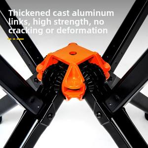 เก้าอี้พักผ่อนแบบพับได้ Moon <span class=keywords><strong>Chair</strong></span> น้ำหนักเบาพิเศษ ผลิตจากอลูมิเนียมอัลลอยด์ สำหรับกิจกรรมกลางแจ้ง พกพาสะดวก ไม่ต้องติดตั้ง มีพนักพิง เหมาะสำหรับการตั้งแคมป์ - Product Image 5