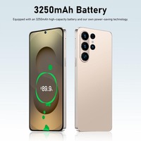 Versión Global S26 ULTRA, Teléfono Móvil Inteligente Android 10.0 HD, Francés, Alemán, Pantalla de 6.56 Pulgadas, Red CDMA 4G, 3GB de RAM, 16GB de ROM, 3250mAh, Doble SIM