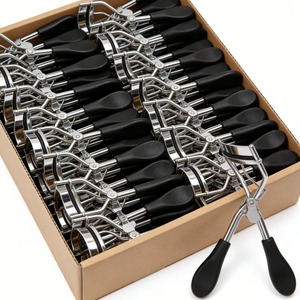 Wide Opening Stainless Steel Eyelash Curler <b>Silicone</b> Pad Lash Curling <b>Tool</b> for All Eye Shapes - Product Image 4