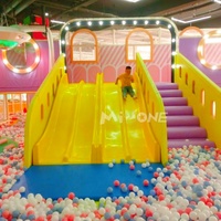 Centre de jeux sportifs familial, parc de glisse intérieur, aire de jeux pour enfants et adultes, équipement de parc d'aventure commercial, parcours de cordes