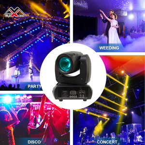 Nouvel équipement d'éclairage DJ, projecteur à tête mobile LED RGB 100W, contrôle DMX512, indice de protection IP33, angle de lentille 3-15° pour discothèque - Product Image 6