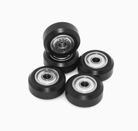 Roues de poulie en nylon à synchronisation Offre Spéciale pour imprimantes 3D Roue en plastique à roulement en alliage avec roulement POM personnalisable pour les industries de la salle de sport