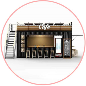 Innovador y Elegante en 2025: Crea un Cafetería o Restaurante Único en un Contenedor Plegable de Lujo - Product Image 4