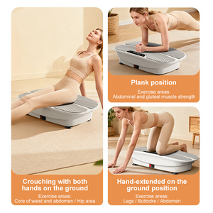 <span class=keywords><strong>Plateforme</strong></span> <span class=keywords><strong>vibrante</strong></span> <span class=keywords><strong>oscillante</strong></span> Power Plate pour entraînement complet du corps, équipement de fitness à domicile - Product Image 6