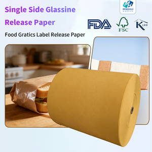 78gsm Einseitig Beschichtetes Silikonpapier für Medizinische Zwecke und Wundauflagen, Ingwerfarben - Product Image 1