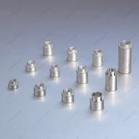 Tuerca SMT de Acero al Carbono 6-32 UNC, Soldable por Reflujo, para PCB, Fijación para Hardware de Ensamblaje de Fuente de Alimentación de Computadora de Escritorio