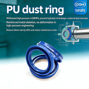Joint d'étanchéité anti-poussière en PU haute résistance pour vérin hydraulique d'excavatrice, joint d'huile haute pression résistant à l'usure, joint mécanique sur mesure - Product Image 4