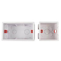 Nouveau 86 Réglable International PC Bottom Box Interrupteur Mural Socket Back Box
