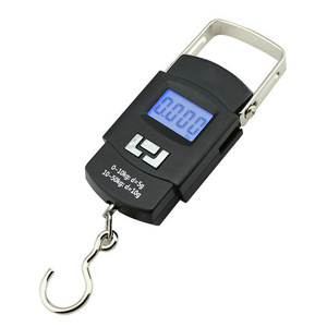 Báscula digital colgante Three Venerables, capacidad de 50 kg, báscula electrónica portátil con gancho para pesca y uso doméstico - Product Image 1