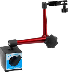 Base magnética do indicador titular ajustável metal teste indicador titular para Indicador Digital Dial, com 3-Joint flexível, preto - Product Image 3