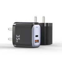Chargeur USB d'usine 30W 35W 45W 65W avec boîte cadeau OEM, prise de charge PD, double ports, charge rapide pour téléphone portable