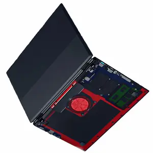 工場OEM2023新しい透明ハウジング14インチ超スリム第12世代IntelN95クアッドコア16G RAM 512 GSSDナローベゼルラップトップ