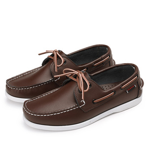 Chaussures habillées pour hommes en cuir de vache véritable de qualité supérieure, avec lacets, pour le bureau et les affaires, personnalisables avec logo, en stock, fourniture directe usine - Product Image 5