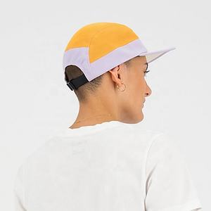 Gorras de <span class=keywords><strong>Trail</strong></span> Running Personalizadas, Ligeras, Transpirables, de Nailon Reciclado y Poliéster, de 7/8 Paneles, de Secado Rápido, Gorra de Campamento de 5 Paneles para Hombre y Mujer - Product Image 5
