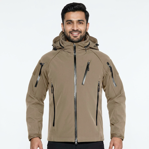 Veste Softshell Imperméable Homme 2026 Respirante Séchage Rapide Tissu Décontracté Motif Imprimé Grande Taille Unisexe Fermeture Éclair Vente en Gros - Product Image 1