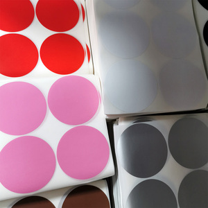 80mm 6pcs/tờ Dot Stickers Cổ Phiếu bằng văn bản trống niêm phong nhãn hiệu Sáng tạo đề can Cổ Phiếu cho văn phòng, mẫu giáo, lớp học - Product Image 6