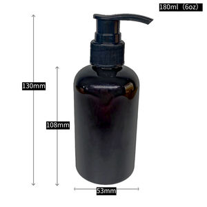 Cosmetic Skin Care Packaging 4oz 8oz 10oz 16oz Matte Frosted 100% PCR Hand Wash Liquid Shampoo Lotion <b>Pump</b> <b>Bottle</b> - Product Image 4