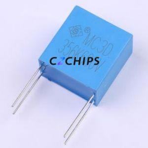 Condensateur à film polypropylène (CBB) 3D1U356KLMB0420450250EVT, composant traversant (THT), P=37,5 mm, 35 µF, 10 %, 600 V - Product Image 1