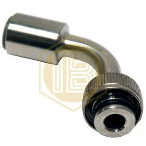 Adattatore con testa in metallo curvata per tubo della birra con filettatura 3/8 x BSP - Product Image 3