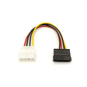 SATA <b>Power</b> <b>Cable</b> 4 Pin To Serial <b>Power</b> Connector 18AWG Pure Copper Conductor For Hard Drive Data Transfer - Product Image 1