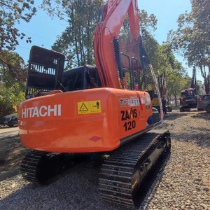 Excavadora Usada HITACHI ZX120-6, Ágil y Receptiva, de 12 Toneladas, de Segunda Mano, para Terrenos Agrícolas y Conservación de Aguas - Product Image 4