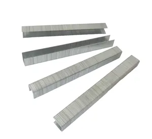 Professional production of 1008J gun nails Customizable high-quality industrial staples Galvanized sofa furniture nail