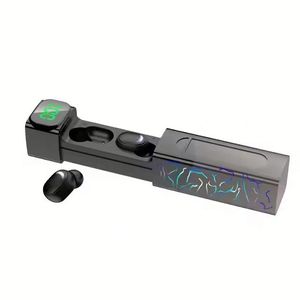 New TWS E50 Wireless Earbuds HD Digital Display <b>Noise</b> Cancelling Headphones Crackle Pattern Gaming In-ear Earphones - Product Image 1