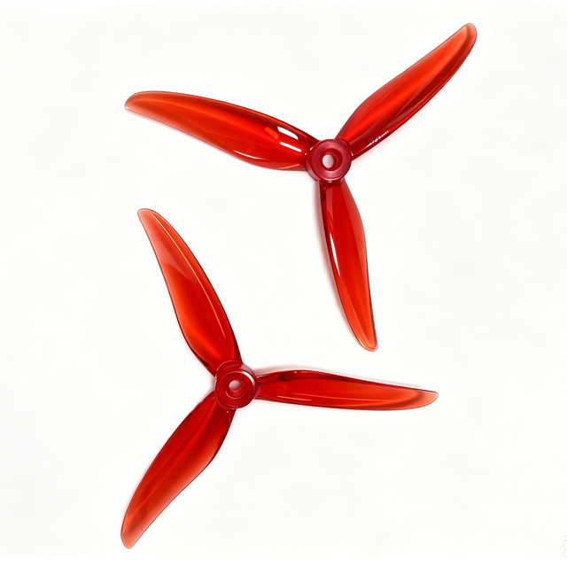 Glass Fiber Nylon 15 Inch 3-Blade FPV Drone Propeller 7.0in Pitch 62g 6mm Bore 2PCS/Pack Compatible with 4215-5315 Motors