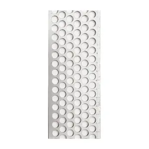 Hoge Kwaliteit Roestvrij Staal Gaas 304 316 Micron Geperforeerd Gat Metalen Gaas/1.2 3Mm Geperforeerde Gaas Decoratieve Ronde