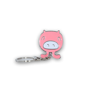 Portachiavi in Lega di Zinco Rotondo Personalizzato, Portachiavi in Metallo Grezzo su Misura - Product Image 1