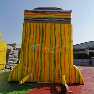 Commercial grade backyard party bounce house inflatable fire wave water <b>slide</b> with <b>pool</b> for kids - Product Image 6