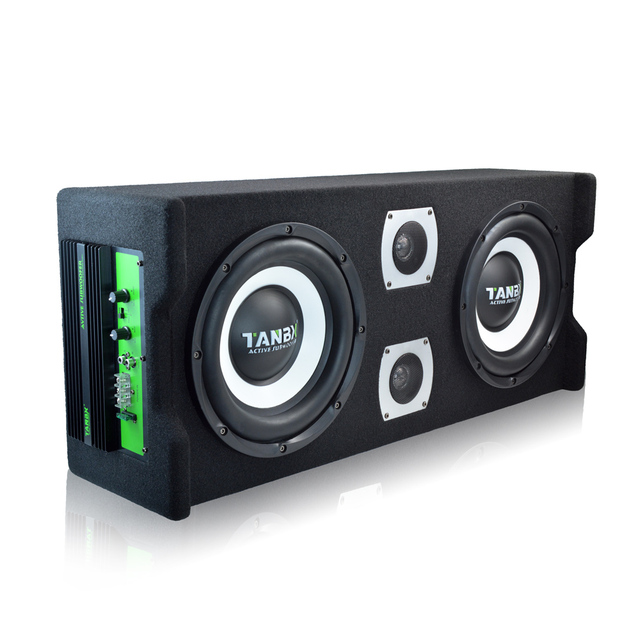 TANBX OEM Car Subwoofers Box Strong Bass 12 Inch Subwoofer Speaker 1800W Dual Car Active Subwoofer