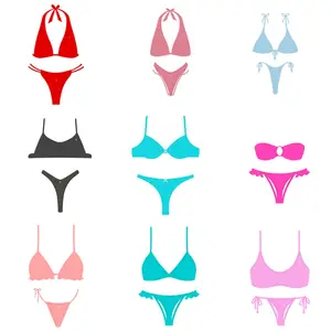 Mini Bikini brasileño para mujer, traje <span class=keywords><strong>de</strong></span> <span class=keywords><strong>baño</strong></span> personalizado <span class=keywords><strong>de</strong></span> marca privada - Product Image 1