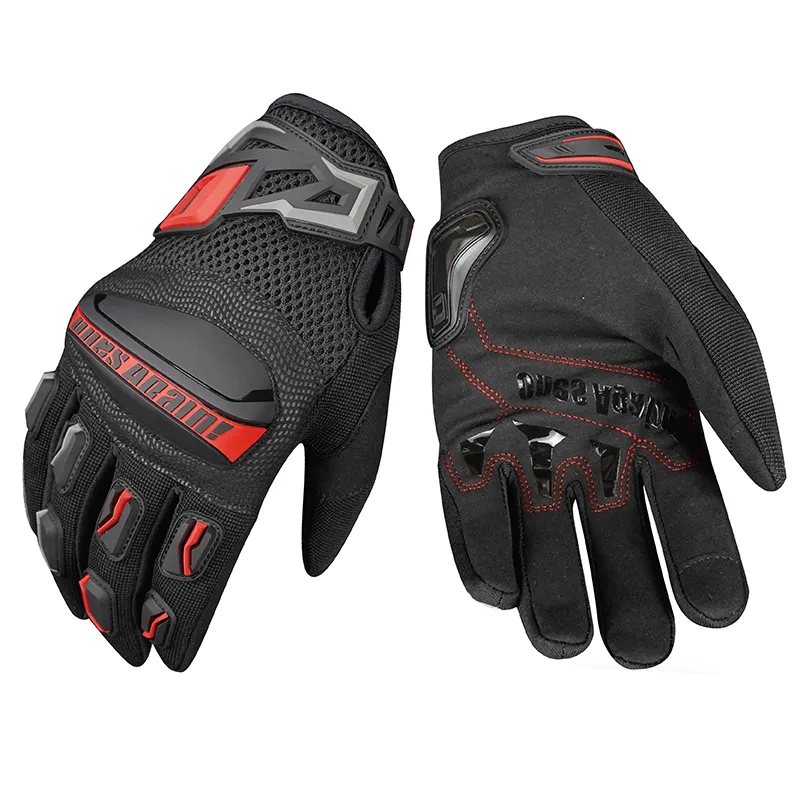 Ones Again Summer touch screen thin breathable non-slip motocross men's motorcycle gloves