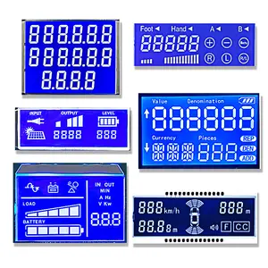 工厂段代码液晶屏段液晶屏显示漂亮颜色定制段代码液晶屏