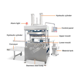 Il mio produttore commerciale di cono Gelato Wafer macchina cono per Pizza di tacchino macchina per il rotolamento di coni per cialde - Product Image 2