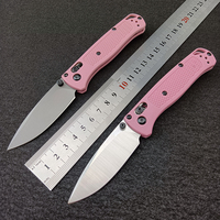 Pisau Lipat Multi Tipe Grosir BM 533/535 yang Dapat Disesuaikan, Bilah S90V, Gagang Nilon, Pisau Saku Berburu, Taktik Survival, EDC
