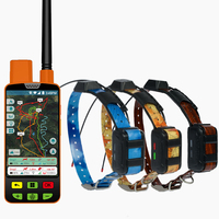 Dispositif anti-aboiement GPS Eseek pour chien, traceur d'animaux de compagnie avec télécommande et 3 colliers d'entraînement